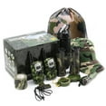 thumbnail image 1 of Cerem Outdoor Adventure Kit - Camouflage Camping Gear with Walkie-Talkies, Compass, Flashlight, SOS Whistle, 1 of 12