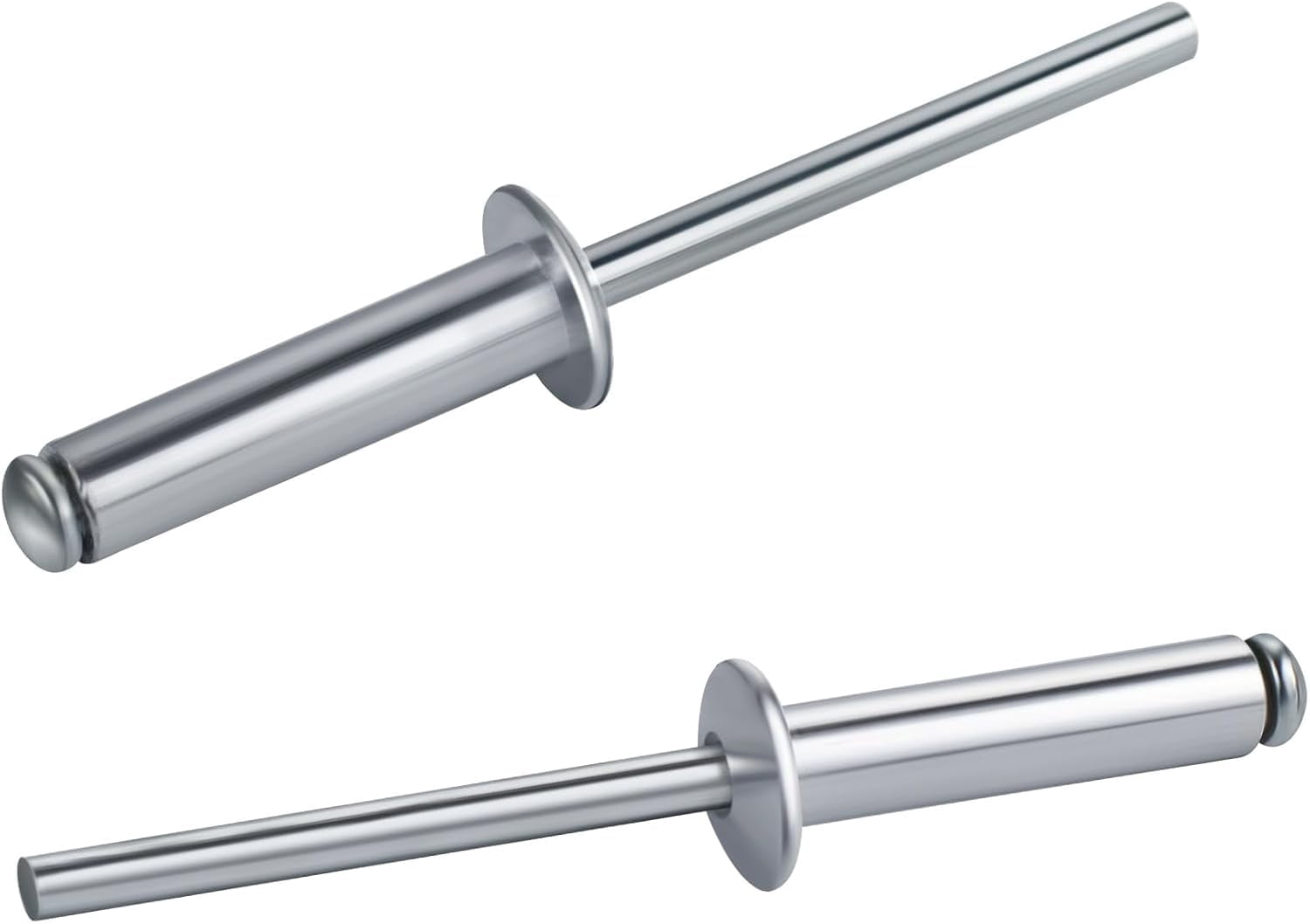 CERPXFF-100 PCs 3/16'' x 1''Aluminum Blind Rivets, Pack of 100 CT 4.8mm ...