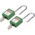 CERPXFF-2 Pack Tagout Lockout - Indoor Outdoor Safety Padlock, Keyed ...