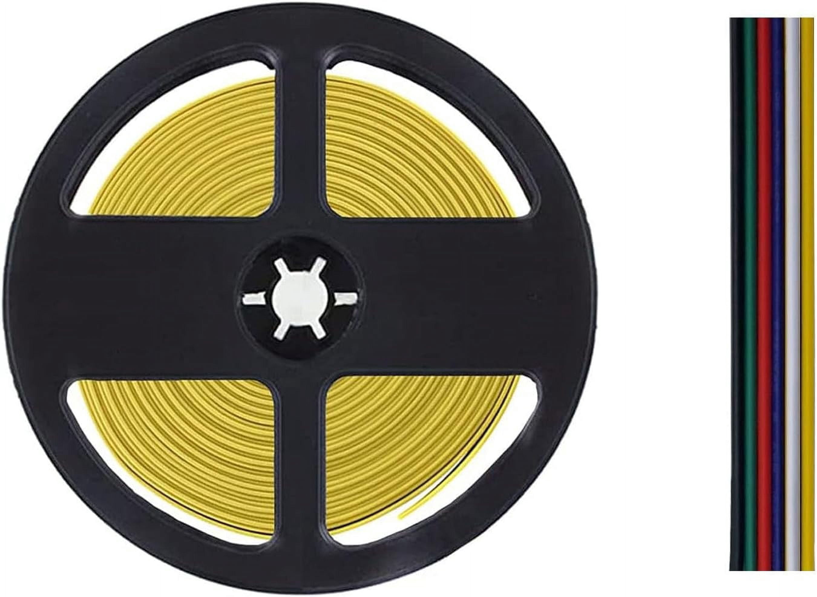 CARLITS 30M 22 AWG 4 Colori RGB Cavo di Prolunga Cavo di Linea, 12