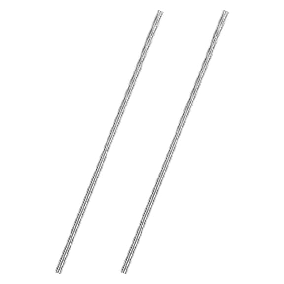 CERPXFF-2PCS M4x300mm Fully Threaded Rods, 304 Stainless Steel Right Hand Thread Studs, M4-0.7 Pitch All Thread Bar for Furniture, Machinery, DIY Repairs