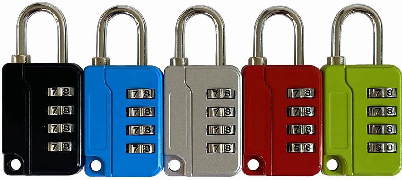 CERPXFF-4 Digit Combinations Padlock The Safe Cipher Lock, for Gym ...