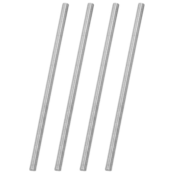 CERPXFF-4Pack M6x150mm Fully Threaded Rod, 316 Stainless Steel Right Hand All Thread Screw Studs for Furniture Assembly Fastening, 1mm Pitch