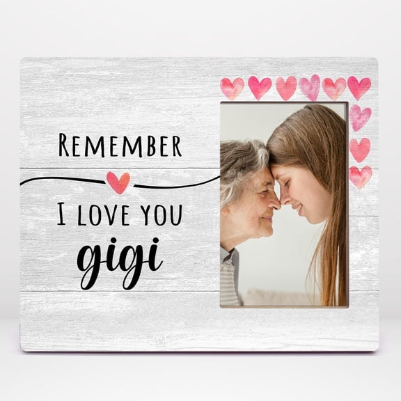 CERPXFF-Gigi Picture Frame,Grandma Gifts,Remember I love You Gigi,Mother's Day Birthay Gift for Grandma,8x10 Picture Frame