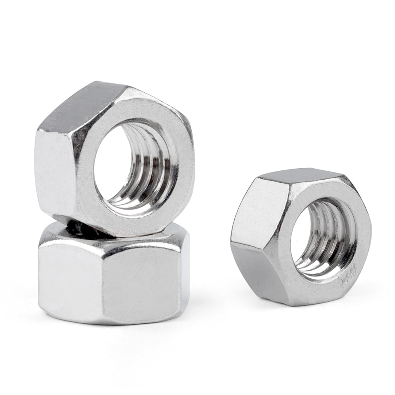 CERPXFF-Hex Nuts, 40 Pack M10 304 (A2-70) Stainless Steel Hardware Nuts ...