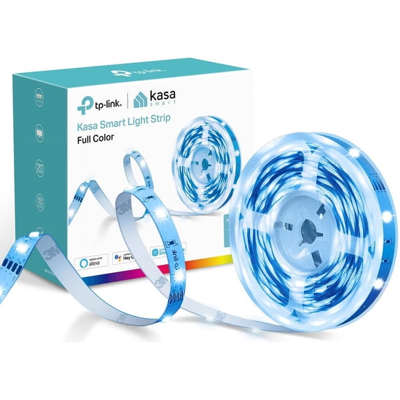 CERPXFF-LED Light Strip, 16.4ft WiFi LED Strip Works with Alexa, Google Home, SmartThings, High Brightness with 16 Million Colors, RGB, Grouping, Adjustable Length, Up to 25,000 Hours (KL400L5)