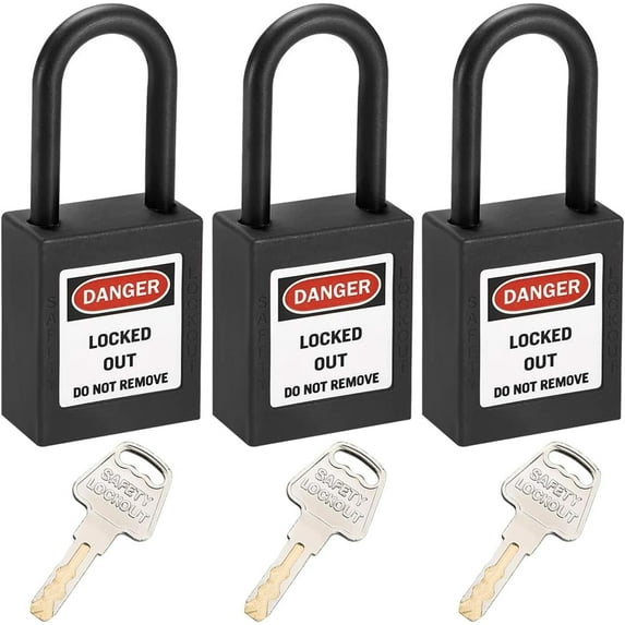 CERPXFF-Lockout Tagout Lock, Safety Padlock Keyed Alike, Loto Security ...