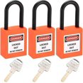 CERPXFF-Lockout Tagout Lock, Safety Padlock Keyed Alike, Loto Security ...
