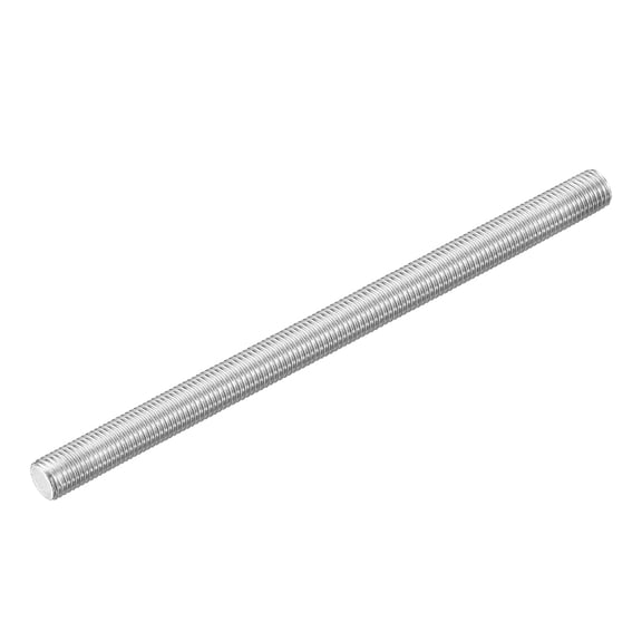CERPXFF-M16-2.0x250mm Fully Threaded Rods, Threaded Rods Bar Studs, 304 Stainless Steel Long Thread Screws Hardware for U-Bolts, Anchors, Clamps, Hangers, Silver