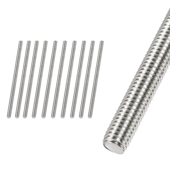 CERPXFF-M3 x 60mm Fully Threaded Rod & Studs, 304 Stainless Steel Right ...