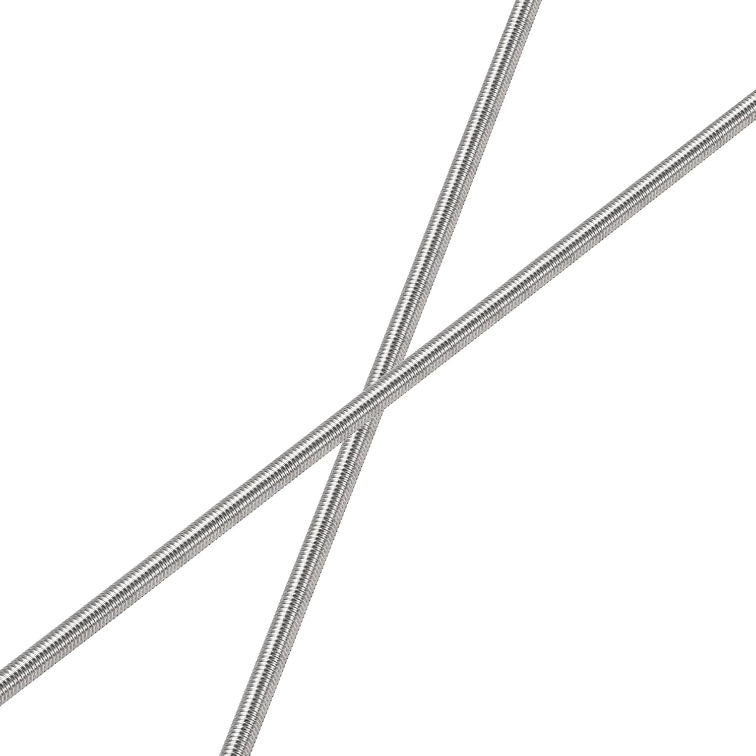 CERPXFF-M5 x 250mm Fully Threaded Rod & Studs, 304 Stainless Steel ...