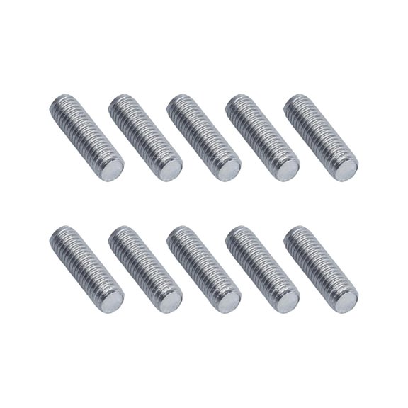 CERPXFF-M6 x 20mm Fully Threaded Rods, 8Pcs 304 Stainless Steel Threaded Stud Bars, Right Hand M6 Pitch for Furniture, Machinery & DIY Assembly