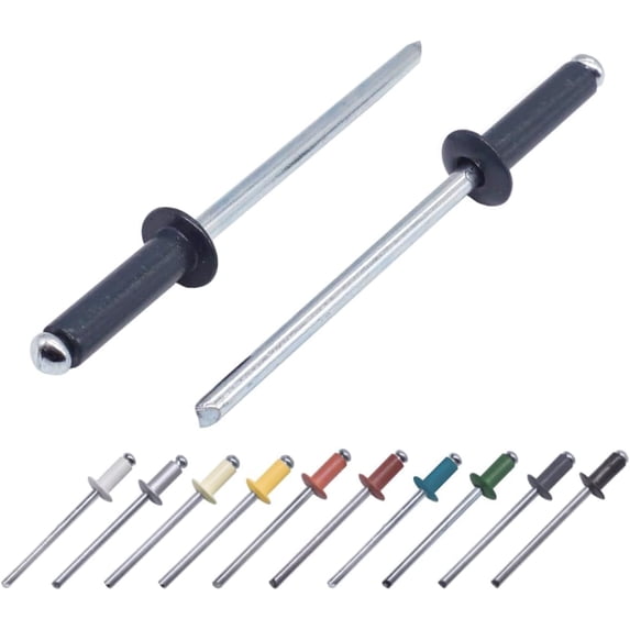 SKIR'CO (80 stuks) Geschilderde Blinde Klinknagels 4,0 x 14 mm