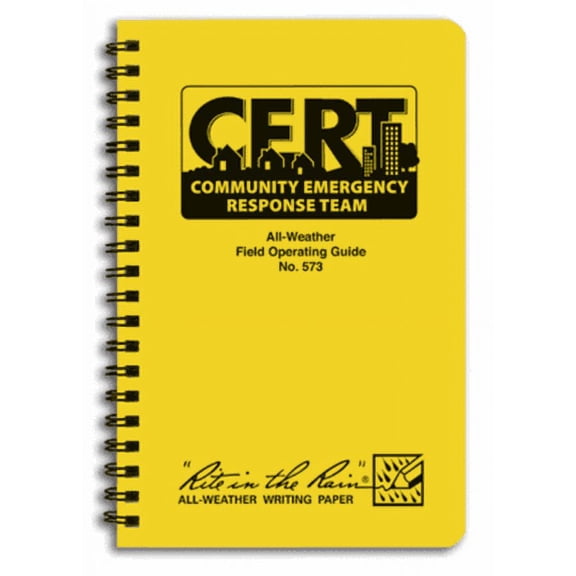 CERT Field Operating Guide by Rite in the Rain
