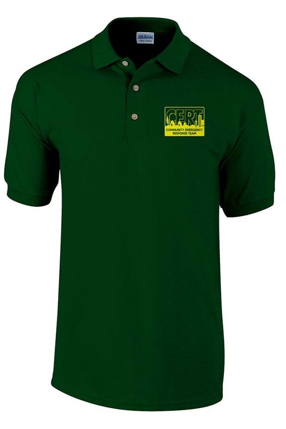 CERT Polo shirt, Community Emergency Response Team shirt, Preparedness, Safety