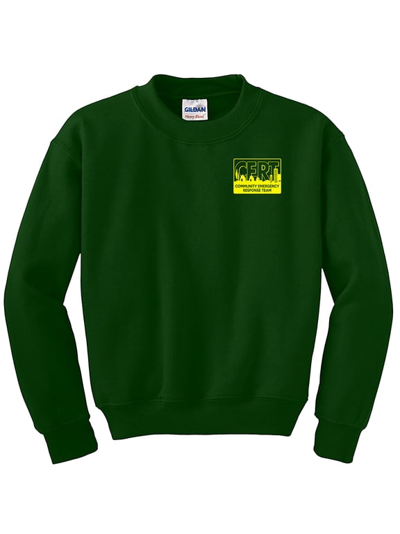 CERT Sweatshirt, Community Emergency Response Team, Preparedness, Safety, Rescue