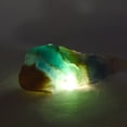thumbnail image 1 of CERTIFIED Natural Fluorite Raw Rough 179 Ct Multi Color Uncut Loose Gemstone, 1 of 7