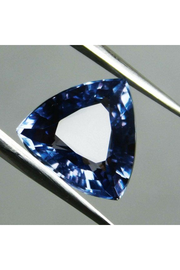CERTIFIED Trillion Cut 7 Carat Natural Loose Gemstone Color Change Alexandrite