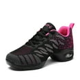 thumbnail image 1 of CERYTHRINA Women’s Jazz Shoes Lace up Zumba Platform Lightweight Split&nbsp;Sole&nbsp;Dance&nbsp;Sneakers Pink 42, 1 of 8