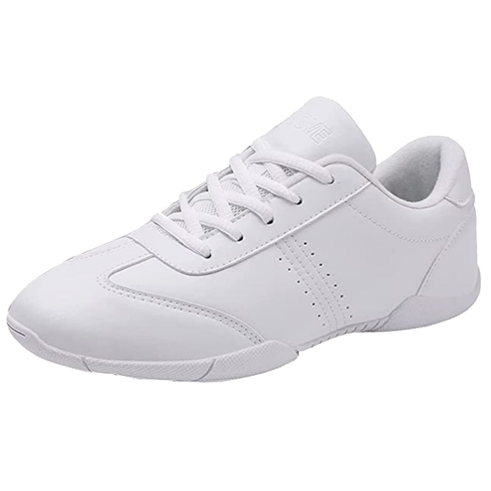 CERYTHRINA Womens Cheer Dance Shoes Girls Cheerleading Competition Sports Athletic Sneakers White 42