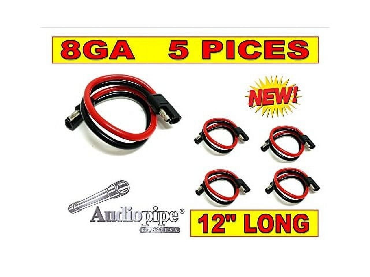 CES 8 Ga Gauge 2 Pin Quick Disconnect Harness 5 PIECES