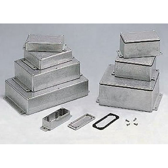 CES FLANGED ALUMINUM CASES 4.49” X 3.45” X 2.16”