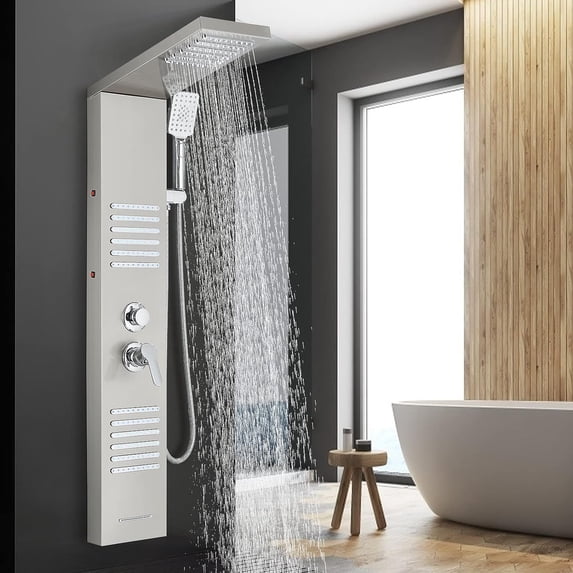 cesinkin, 4 Modes, LED Showerhead & Handheld Shower