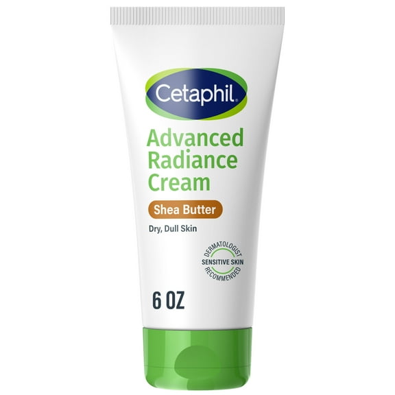 CETAPHIL Advanced Radiance Cream with Shea Butter, 6 oz, For Dry, Dull Skin, More Radiant Skin