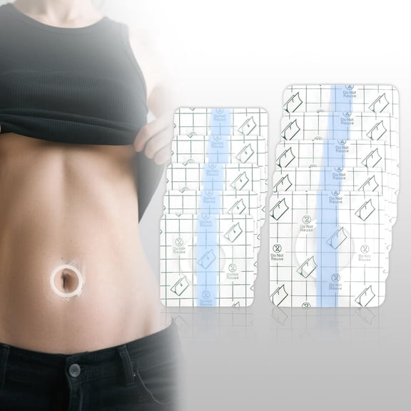 CEYAZYE 60Pcs Transparent Stretch Bandage Clear Disposable Transparent PU Stretch Film for Tattoo Shower Swimming Protector(2.7inches3.1 inches)