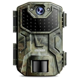 2-Pack No Glow Game Deer Trail Cameras 24MP 1296P Video