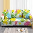 thumbnail image 1 of CElastic Sofa Cover for Living Room Flower Print Sofa Slipcover Stretch Combination Corner Sectional Couch Covers Fundas Sofa, 1 of 5