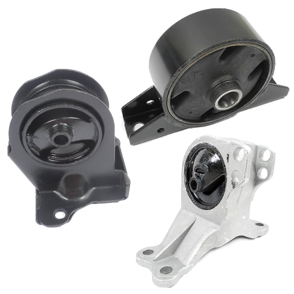 CF Advance For 01-05 Chrysler Sebring Dodge Stratus Mitsubishi Eclipse 2.4L Engine Motor and Transmission Mount Manual Set 3pcs 2001 2002 2003 2004 2005 4610 4603 4622