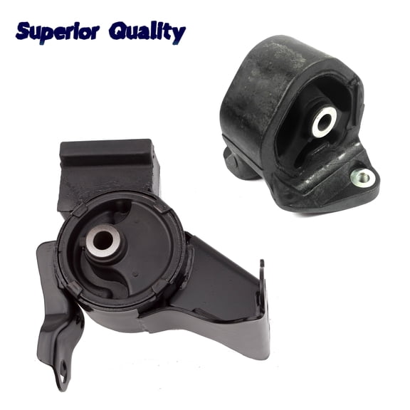 CF Advance For 03-11 Honda Element 2.4L Rear Engine Motor and Automatic Transmission Mount Set of 2PCS 2003 2004 2005 2006 2007 2008 2009 2010 2011 4504 65006