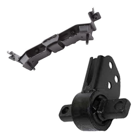 CF Advance For 05-10 Jeep Commander Grand Cherokee 3.7L Engine Motor and Automatic Transmission Mount Set of 2PCS 2005 2006 2007 2008 2009 2010 5528 5620