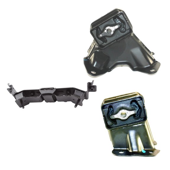 CF Advance For 05-10 Jeep Commander Grand Cherokee 3.7L Engine Motor and Automatic Transmission Mount Set of 3PCS 2005 2006 2007 2008 2009 2010 5529 5541 5620