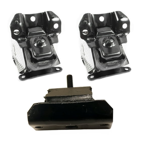 CF Advance For 07-11 Chevrolet Suburban 1500 GMC Yukon XL 1500 2WD 5.3L Engine Motor and Transmission Mount Set of 3PCS 2007 2008 2009 2010 2011 2817 5365 5365