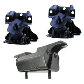 CF Advance For 07-13 GMC Sierra 1500 / Chevrolet Silverado 1500 4.3L 4WD Engine Motor and Transmission Mount A5581x2 A2638 Set of 3PCS 2007 2008 2009 2010 2011 2012 2013