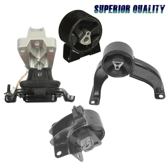 CF Advance For 08-10 Chrysler Town & Country Dodge Grand Caravan Volkswagen Routan 4.0L 5525 5654 5482 5493 Engine Motor and Transmission Mount Set of 4PCS 2008 2009 2010