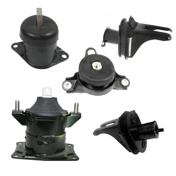 CF Advance For 08-12 Honda Accord 3.5L Coupe Engine Motor and Manual Transmission Mount Set 5PCS New 4554 65025 4591 65003 4561 2008 2009 2010 2011 2012