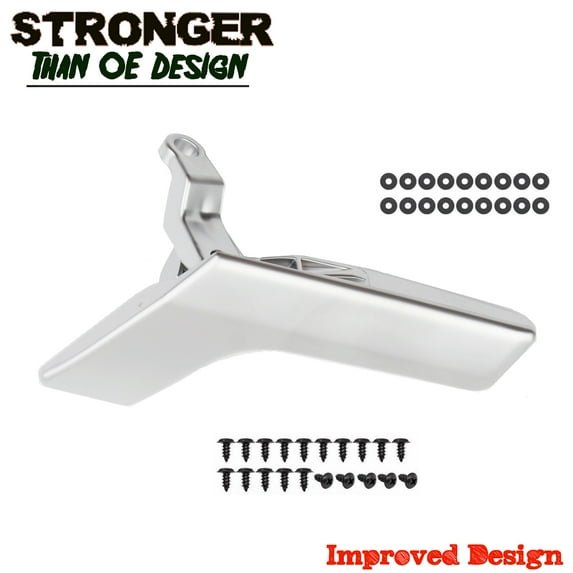 CF Advance For 08-14 Mercedes-Benz C-CLASS W204 X204 Right Passenger Side Chrome Upgraded Inside Interior Door Handle Repair Kit 2008 2009 2010 2011 2012 2013 2014