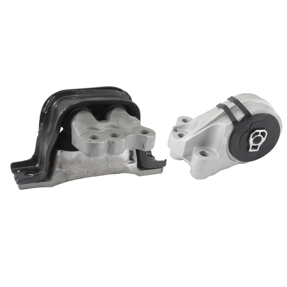 CF Advance For 10-17 Chevrolet Captiva Sport Equinox GMC Terrain 2.4L Front Engine Motor and Transmission Rear Mount Set of 2PCS 2010 2011 2012 2013 2014 2015 2016 2017 3279 5633