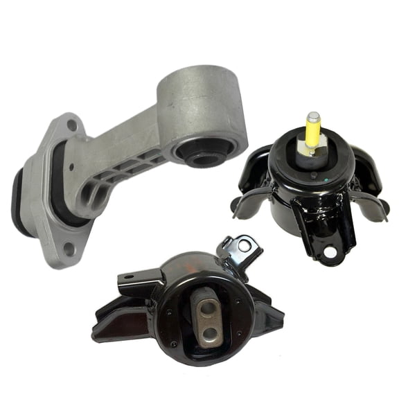 CF Advance For 11-17 Hyundai Accent Elantra Veloster Kia Forte Forte5 Rio 1.6L 1.8L 2.0L Engine Motor and Transmission Mount Set of 3PCS A71004 A71020 A71029 New 2011 2012 2013 2014 2015 2016 2017