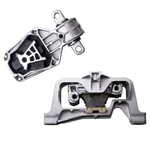 CF Advance For 13-19 Mercedes-Benz B250 CLA250 GLA250 GLA45 AMG 2.0L Front and Front Lower Engine Motor Mount Set of 2PCS A4076 A4050 2013 2014 2015 2016 2017 2018 2019