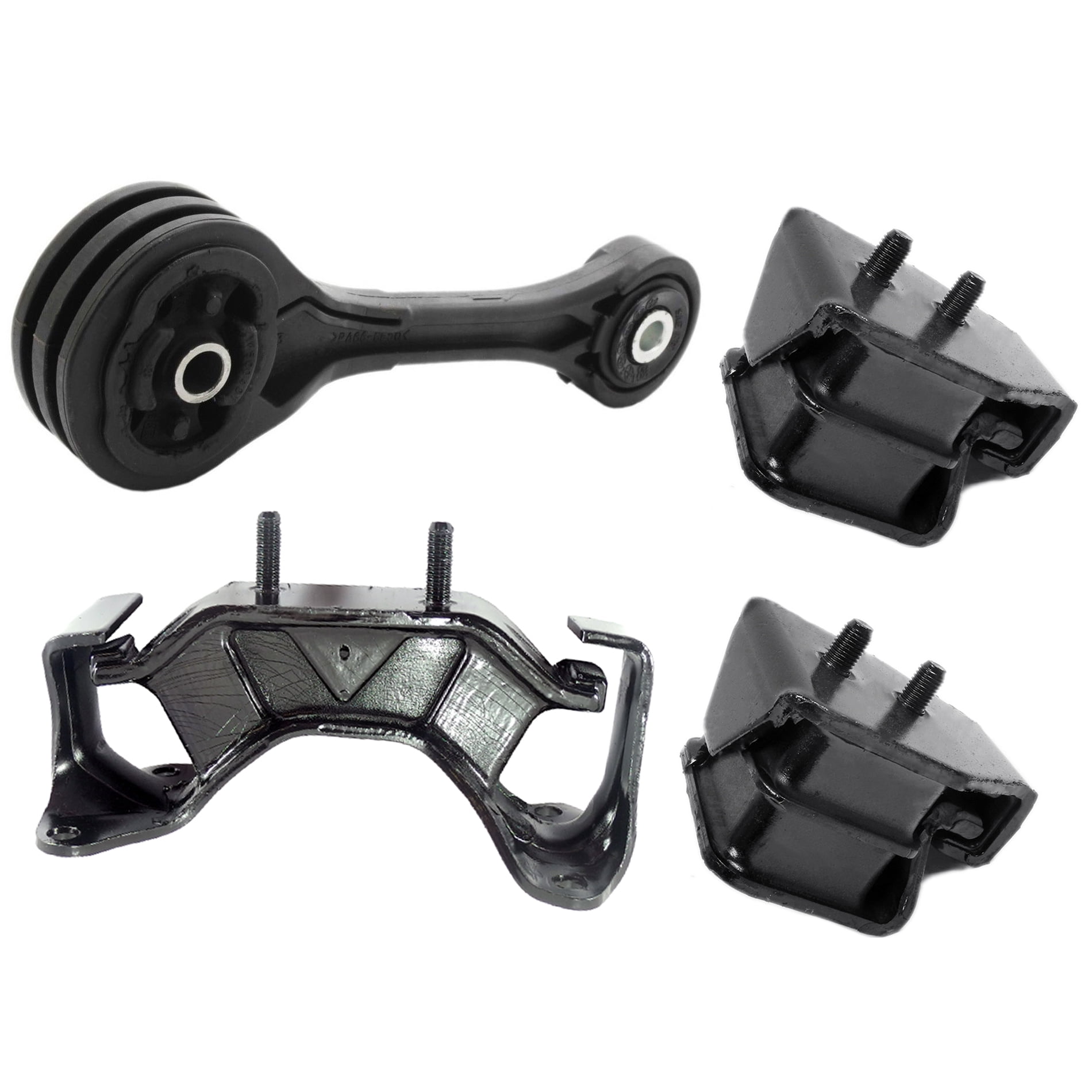 CF Advance For 2000-2017 Subaru Forester Impreza Legacy XV Crosstrek 2.0L 2.5L Engine Motor and Manual Transmission Mount Set of 4PCS A6709x2 A6723 A6727