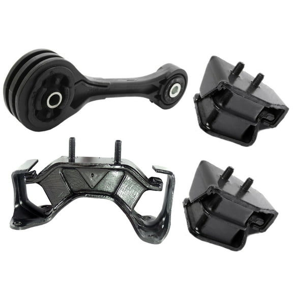 CF Advance For 2000-2017 Subaru Forester Impreza Legacy XV Crosstrek 2.0L 2.5L Engine Motor and Manual Transmission Mount Set of 4PCS A6709x2 A6723 A6727