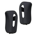 thumbnail image 1 of CF Advance For 94-02 Mercedes-Benz SL600 SL500 R129 SL320 5.0L 6.0L Left Driver and Right Passenger Side Black Sun Visor Trim Cap Pair Set of 2PCS 1994 1995 1996 1997 1998 1999 2000 2001 2002, 1 of 7