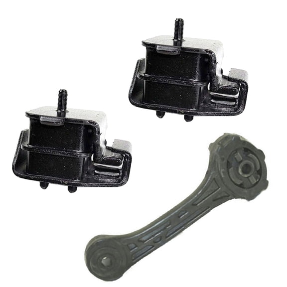 CF Advance For 95-99 02 Subaru Forester Impreza Legacy 2.2L 2.5L Engine Motor Mount Manual Transmission A6703 A6712x2 Set of 3PCS 1995 1996 1997 1998 1999 2002
