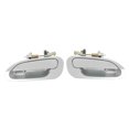 thumbnail image 1 of CF Advance For 98-02 Honda Accord Rear Left and Right Exterior Outside Door Handle Pair Set of 2pcs NH612M Regent Silver Metallic 1998 1999 2000 2001 2002, 1 of 4