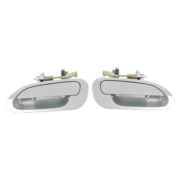 CF Advance For 98-02 Honda Accord Rear Left and Right Exterior Outside Door Handle Pair Set of 2pcs NH612M Regent Silver Metallic 1998 1999 2000 2001 2002