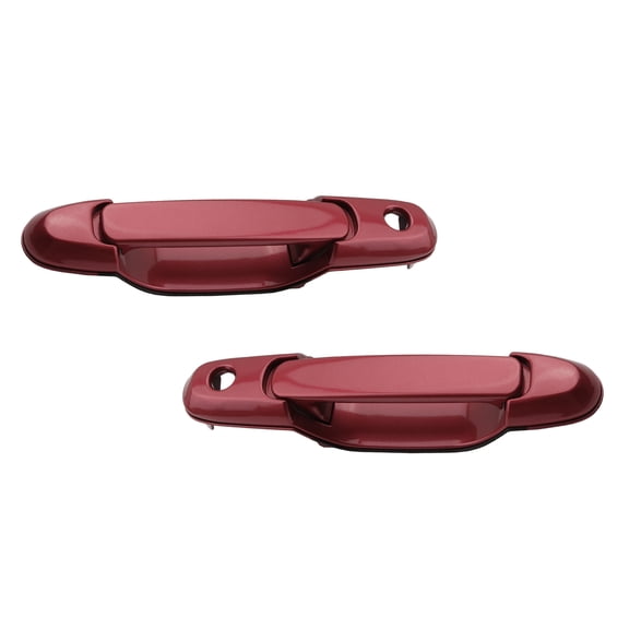 CF Advance For 98-03 Toyota Sienna Front Left and Right Outside Exterior Door Handle Pair Set 2pcs Napa Burgundy Pearl 3M6 1998 1999 2000 2001 2002 2003